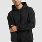 Men Regular Fit Hoodie Black