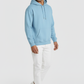 Men Regular Fit Hoodie Cool Blue