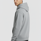 Men Regular Fit Hoodie Grey Melange