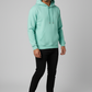 Men Regular Fit Hoodie Mint