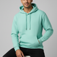 Men Regular Fit Hoodie Mint
