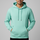 Men Regular Fit Hoodie Mint