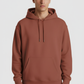 Men Regular Fit Hoodie Coral