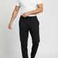 Men Regular Fit  Joggers Black