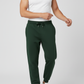 Men Regular Fit  Joggers Bottle Green