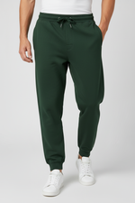 Men Regular Fit  Joggers Bottle Green