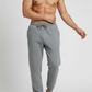 Men Regular Fit  Joggers Grey Melange