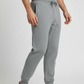 Men Regular Fit  Joggers Grey Melange