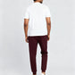 Men Regular Fit  Joggers  Maroon