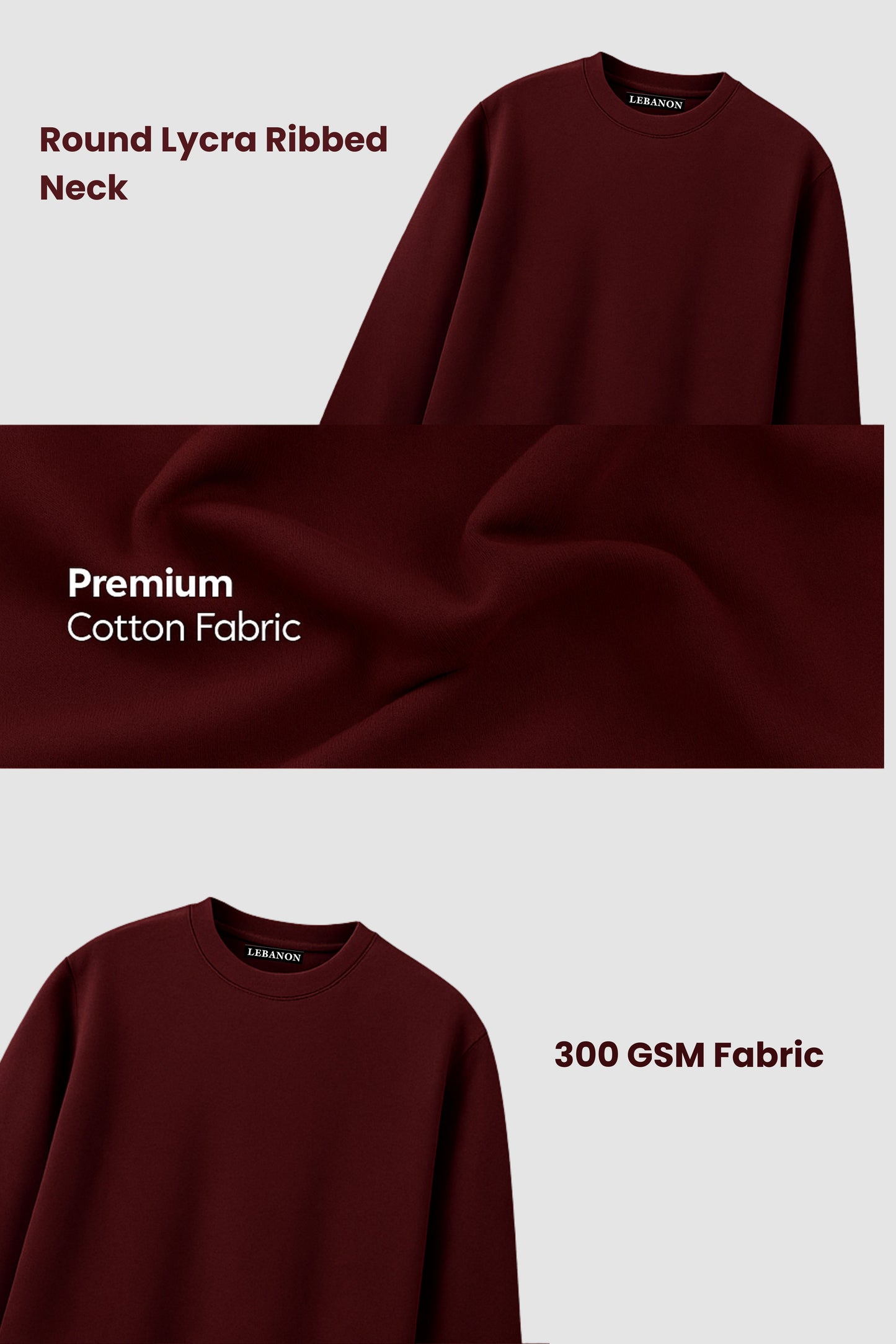 Men Regular Fit Sweatshirt Yellow