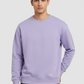 Men Regular Fit Sweatshirt Lavender