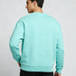 Men Regular Fit Sweatshirt Mint