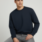 Men Regular Fit Sweatshirt Navy