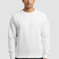 Men Regular Fit Sweatshirt White