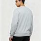 Men Regular Fit Sweatshirt Grey Melange