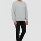 Men Regular Fit Sweatshirt Grey Melange