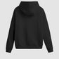 Men Regular Fit Hoodie Black