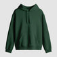Men Regular Fit Hoodie Bottle Green