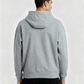 Men Regular Fit Hoodie Grey Melange