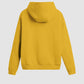 Men Regular Fit Hoodie Yellow