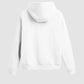 Men Regular Fit Hoodie White
